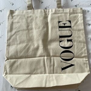 Vogue Canvas Tote Bag